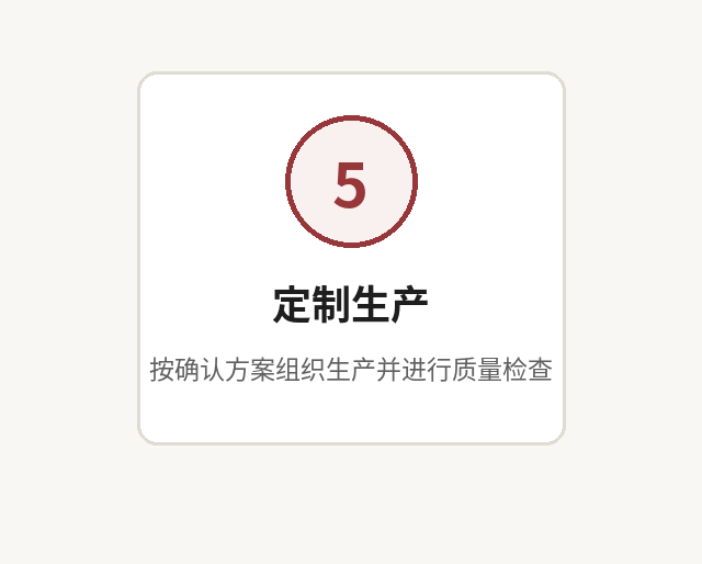 5. 定制生产
